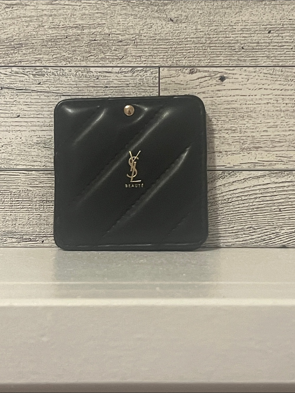 GWP - Yves Saint Laurent Beaute Gold-Logo Compact Mirror